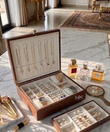 hộp đựng trang sức cao cấp bằng gỗ