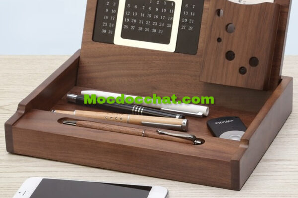 hộp đựng bút bằng gỗ cao cấp