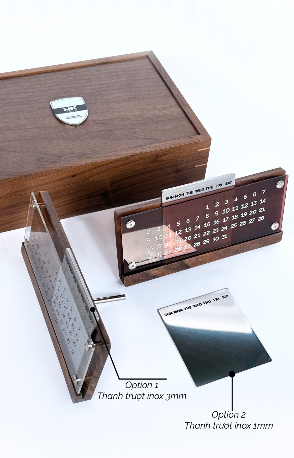 lịch tết 2026 bằng gỗ đẹp