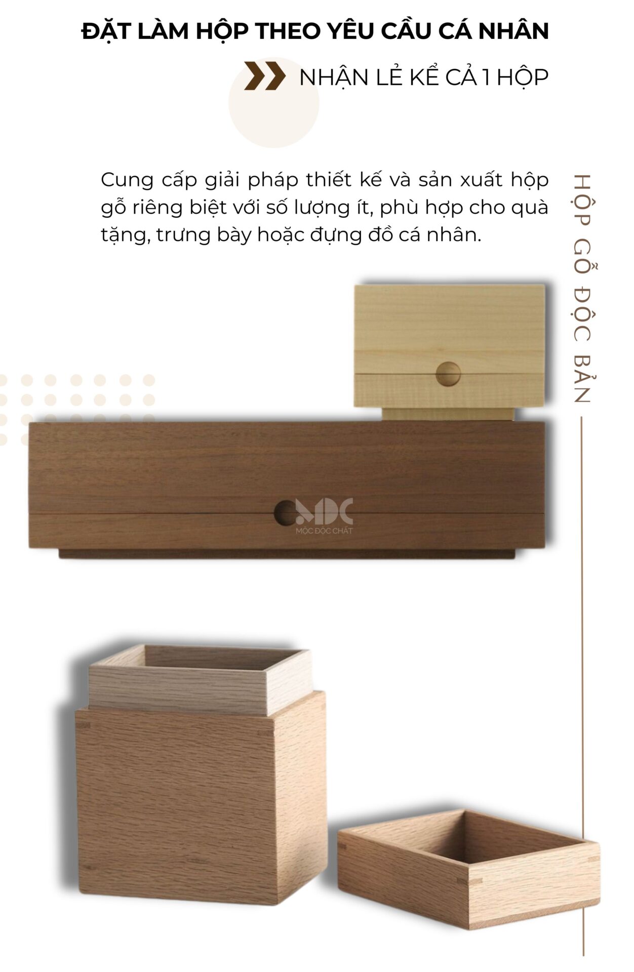 công ty gia công hộp gỗ