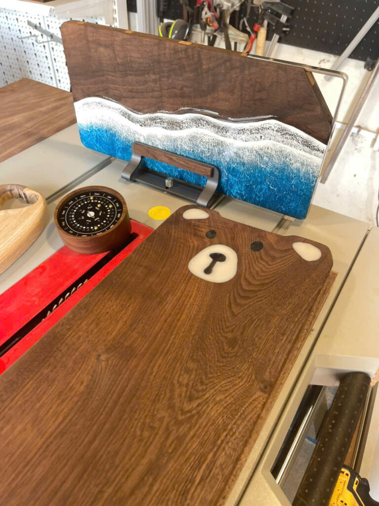 thớt gỗ teak bộ quốc phòng